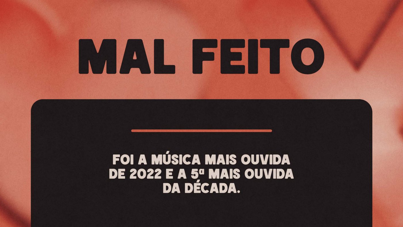 Página Mal Feito do material.